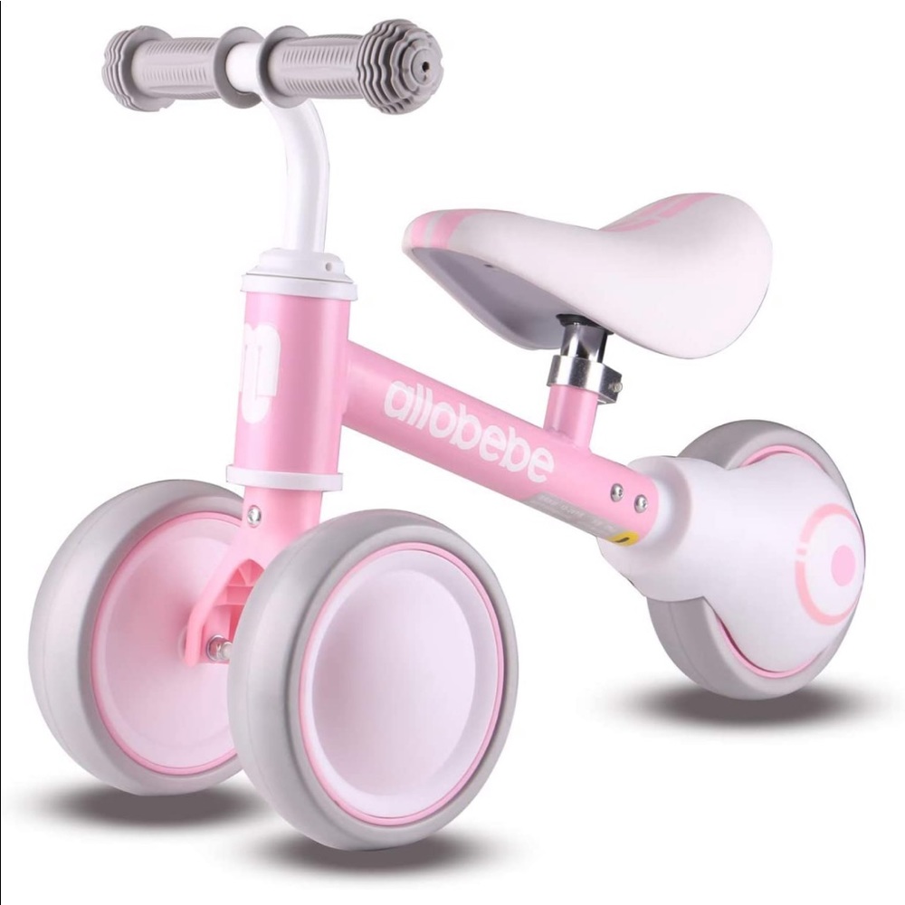 Allabebe training pink bike